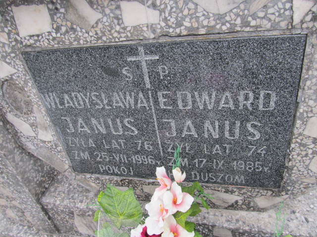 Edward Janus Zaborowice - Grobonet - Wyszukiwarka osób pochowanych